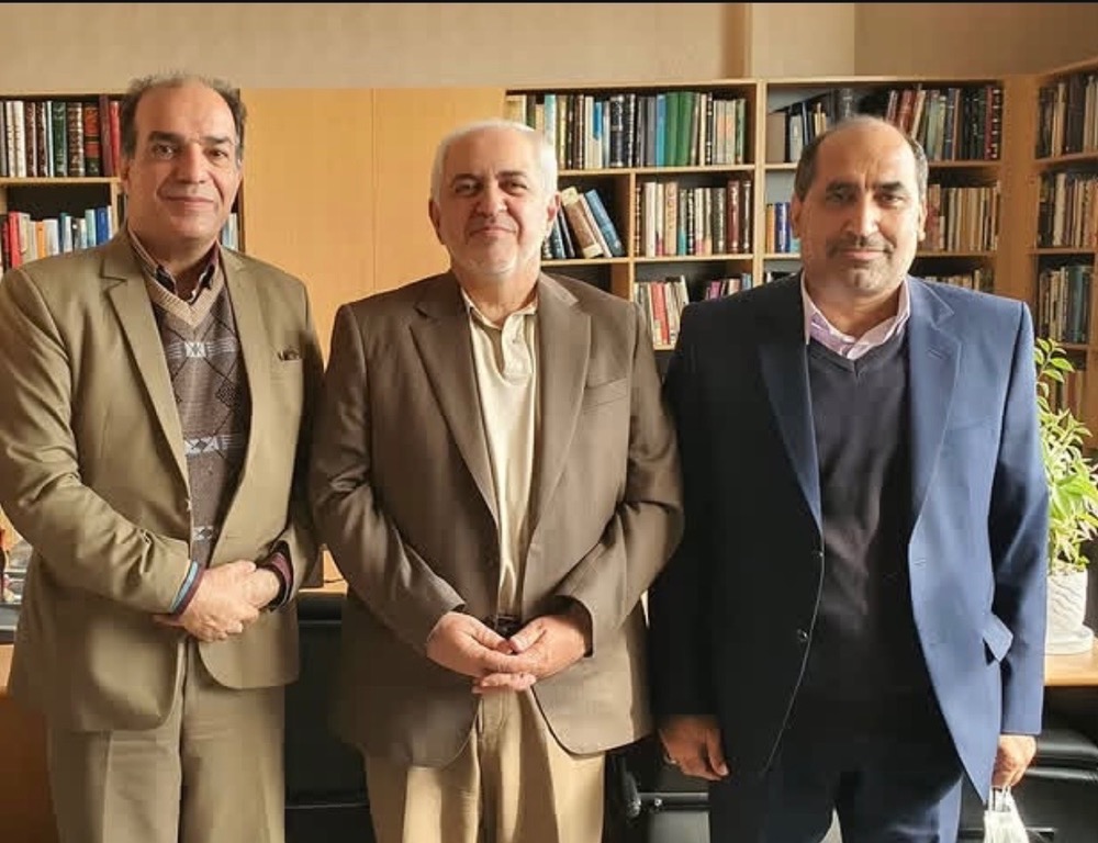 جواد ظریف دکتر محمد علی مقیسه رییس پژوهشگاه فرهنگ و هنر
